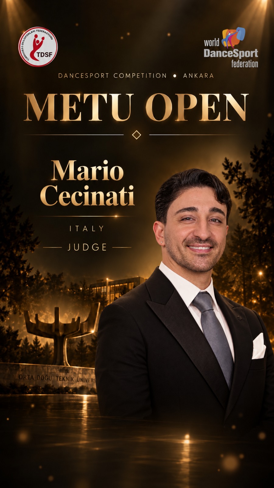 Mario Cecinati, Italy, judge