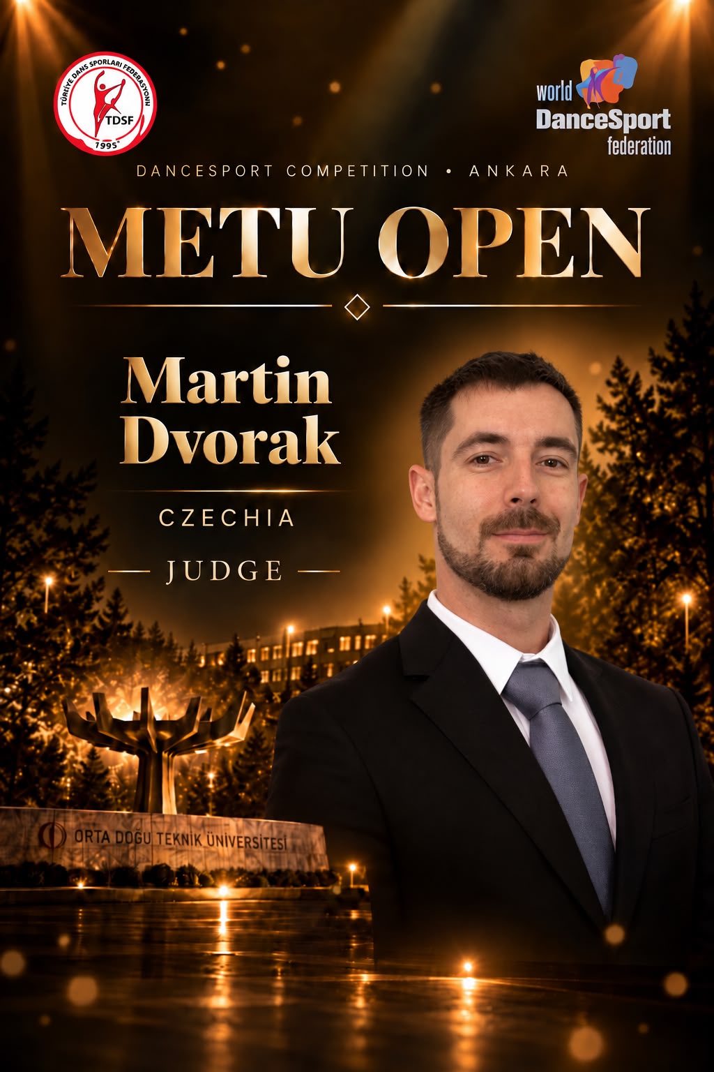 Martin Dvorak, Czechia, judge