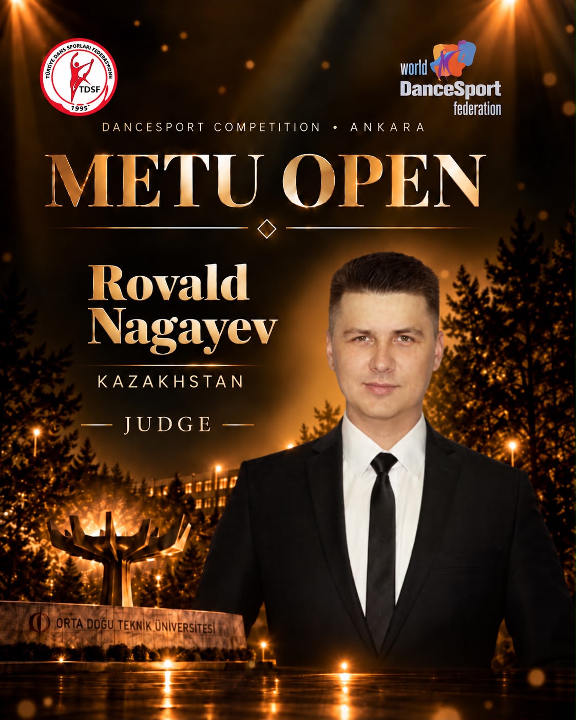 Rovald Nagayev, Kazakhstan, judge